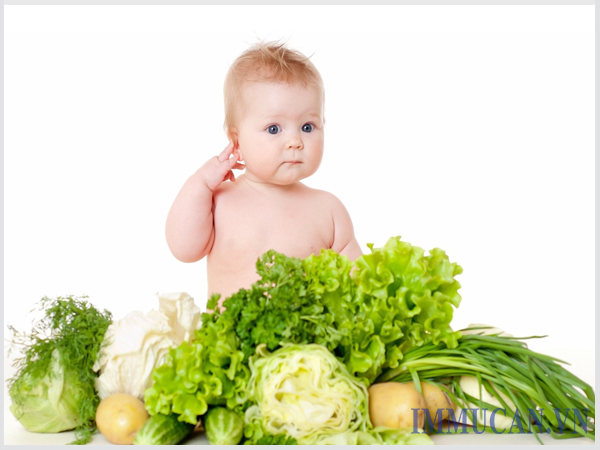 thực phẩm tăng cường hệ miễn dịch cho trẻ em